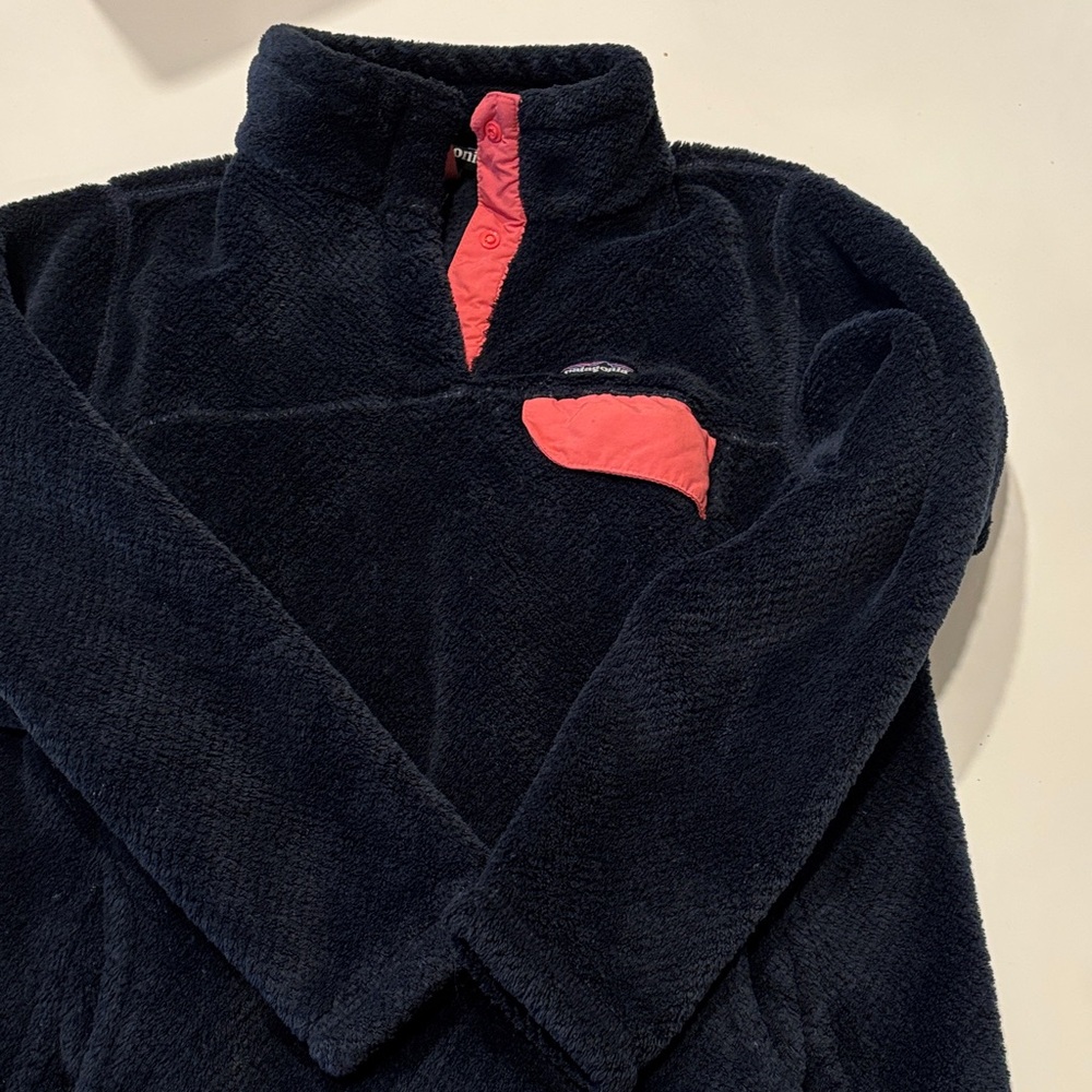 Patagonia Kids Jacket - Navy and Pink